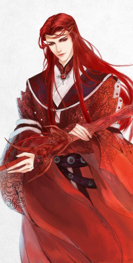 Сяо мэй красноволосый