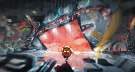 Смешарики концепт арты