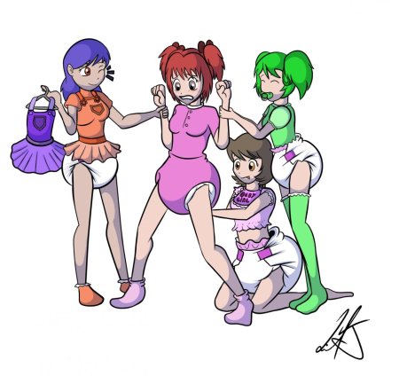 Аниме diaper abdl