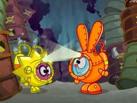 Смешарики серия маленькое большое море