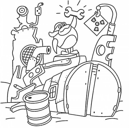 Робот-Няня Смешарики