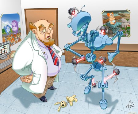 Робот няня abdl