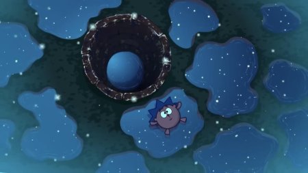 Смешарики ежик в туманности