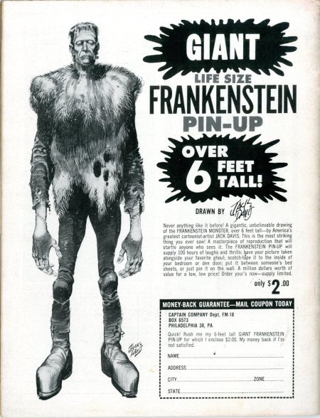 Чудовище франкенштейна из книги