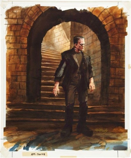 Чудовище франкенштейна берни райтсон