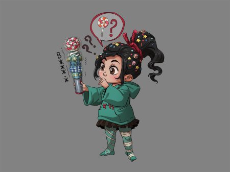 Ральф принцесса ванилопа