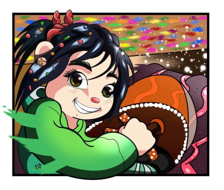 Ральф принцесса ванилопа