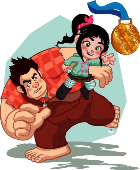 Мультик ральф персонажи