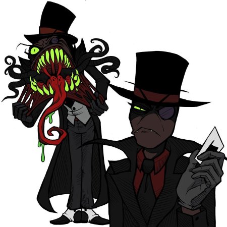 Черношляп villainous