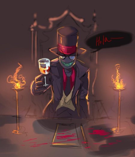 Черношляп villainous