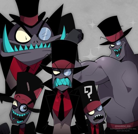 Черношляп villainous