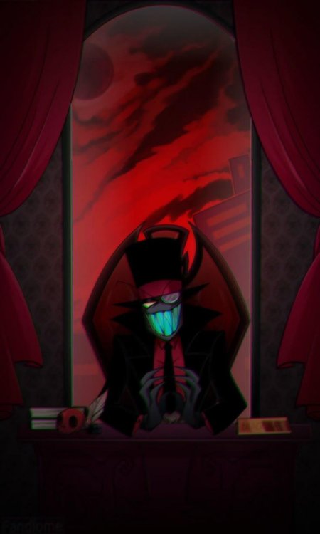 Villainous black hat