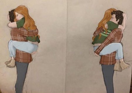 Парочка рисунок