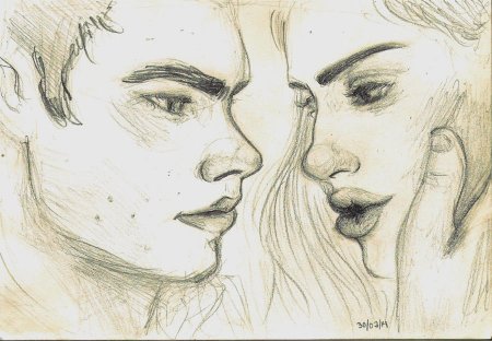 Рисунки влюбленных