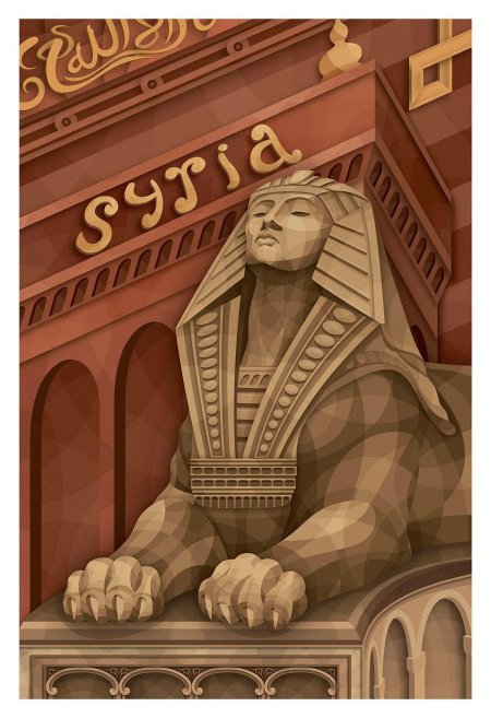 Сфинкс египет арт