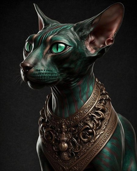 Кошка сфинкс