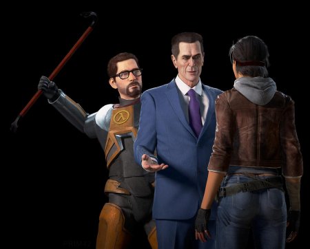 Гордон фримен и джи мен