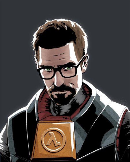 Гордон фримен портрет