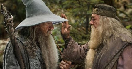 Гендальф в кабинете дамблдора