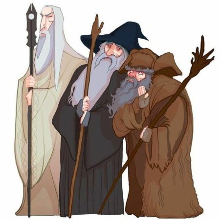 Гэндальф саруман радагаст