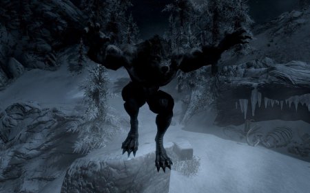 Ликантропия скайрим превращение