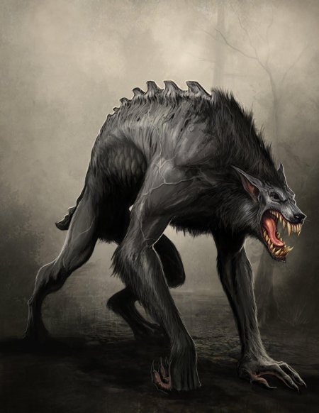 Вервольф оборотень волколак