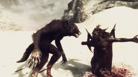 Вервольф скайрим