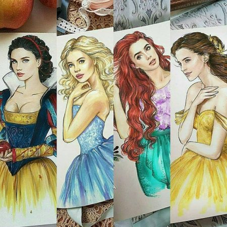 Дисней девушки