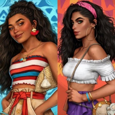 Диснеевские героини