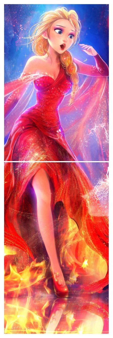 Эльза огненная королева