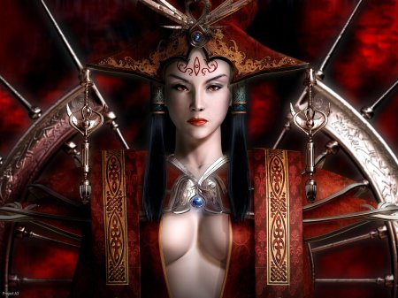 Воительница фэнтези