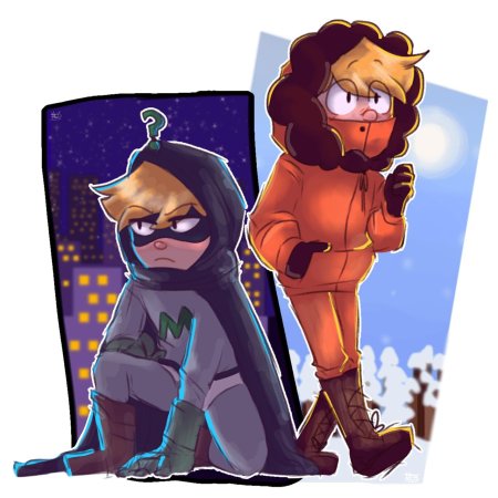 Южный парк кенни и крейг арт