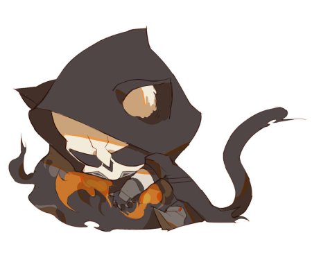 Чиби жнец овервотч