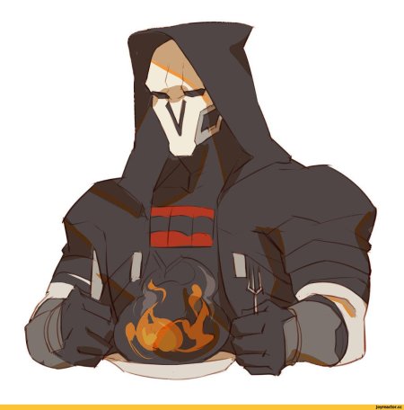 Жнец овервотч без маски