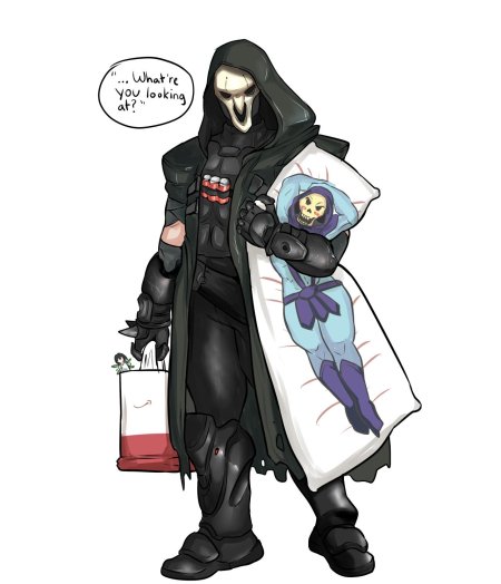 Овервотч комиксы жнец