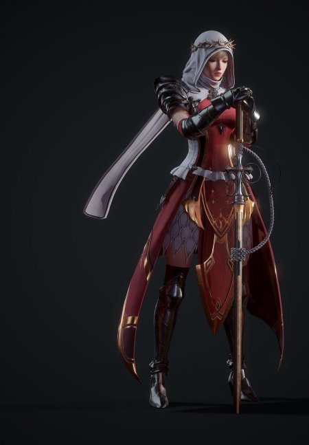 Женщина паладин фэнтези