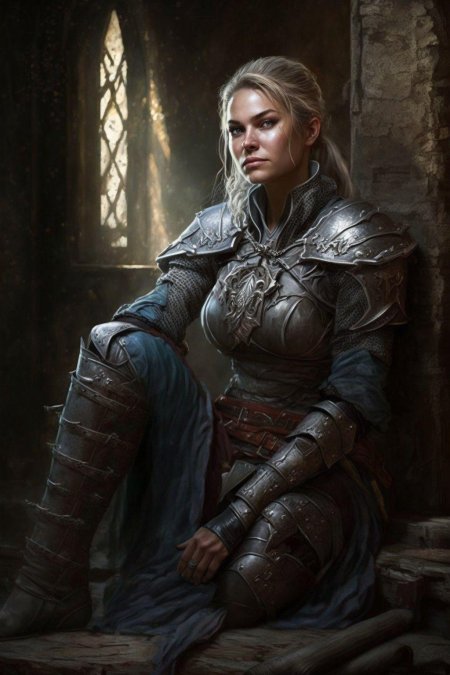 Воительница фэнтези