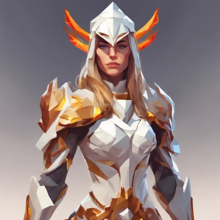 Девушка в доспехе