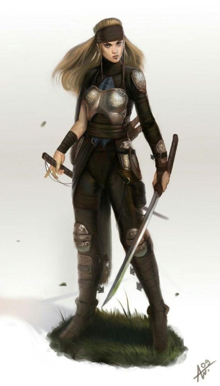 Воительница фэнтези