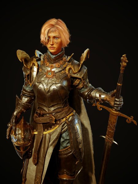 Женские доспехи фэнтези закрытые