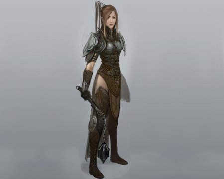 Воин девушка