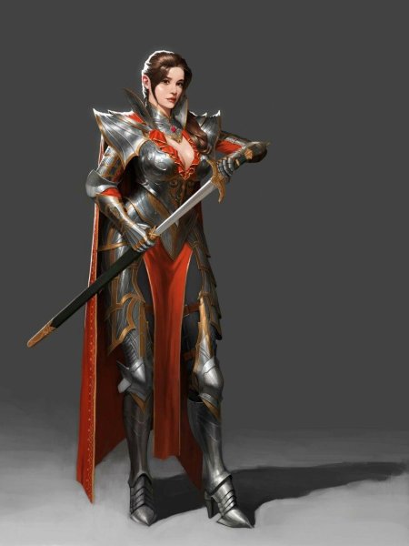 Женский доспех фэнтези