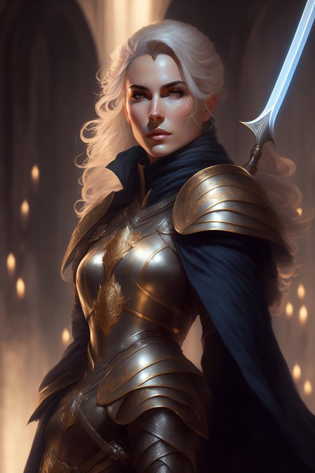 Девушка в доспехах