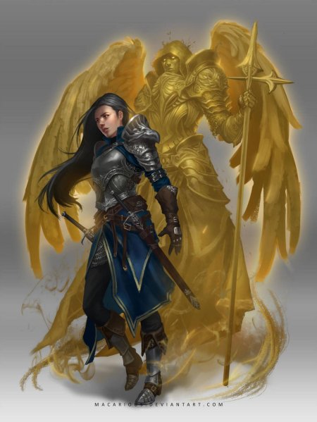 Аасимар паладин