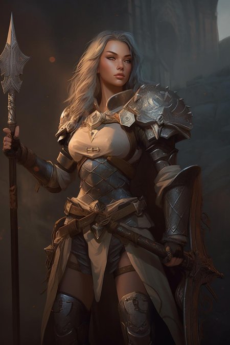 Воительница фэнтези