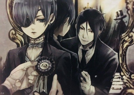 Сиэль фантомхайв и себастьян