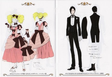 Персонажи темного дворецкого