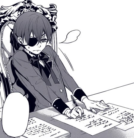 Сиэль фантомхайв черно белый