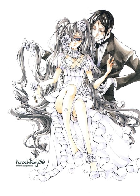 Тёмный дворецкий фем сиэль