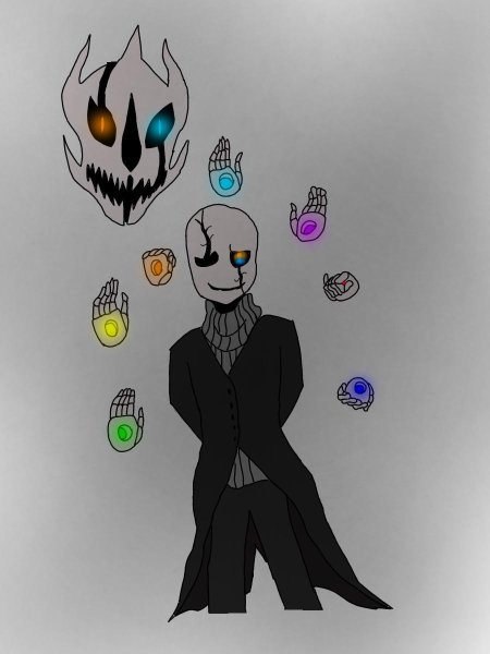 Доктор гастер glitchtale